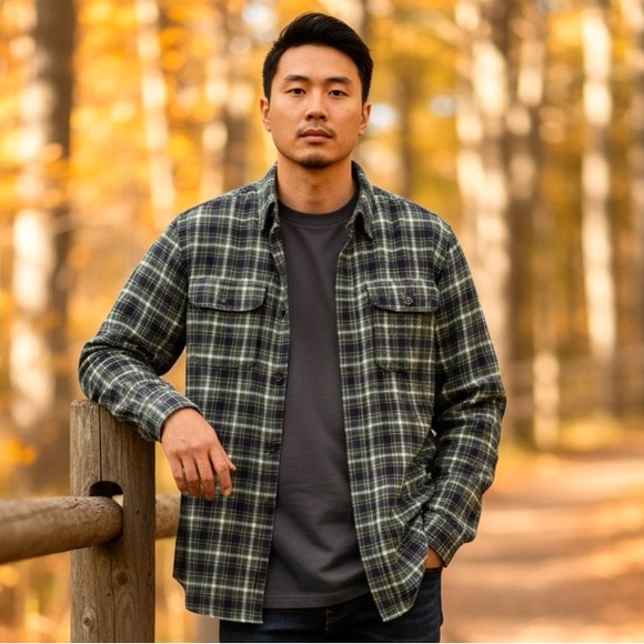 Eddie Bauer Other - EDDIE BAUER FLANNEL SIZE MEDIUM